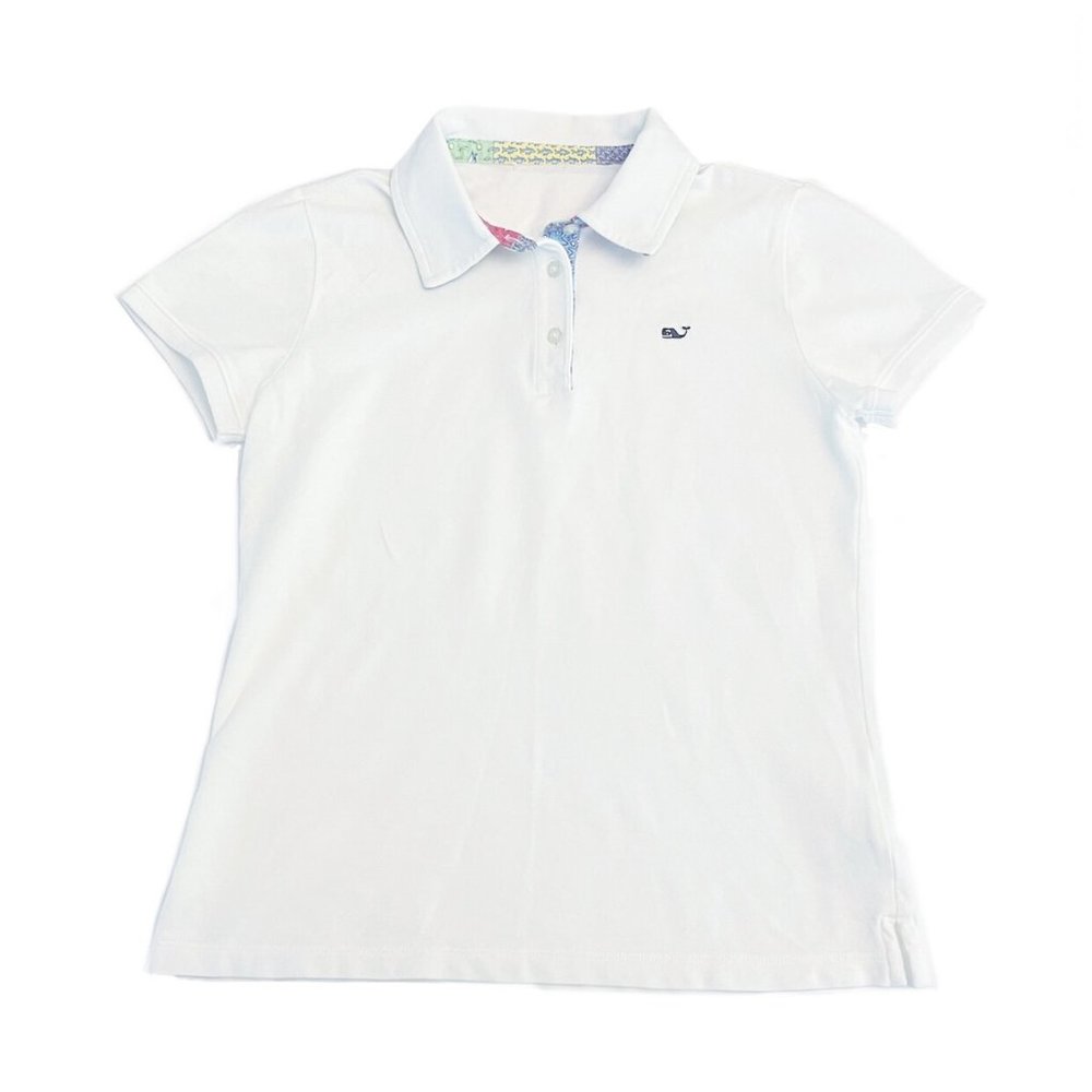 Vineyard Vines Girls Heritage Original Patchwork Polo (10)